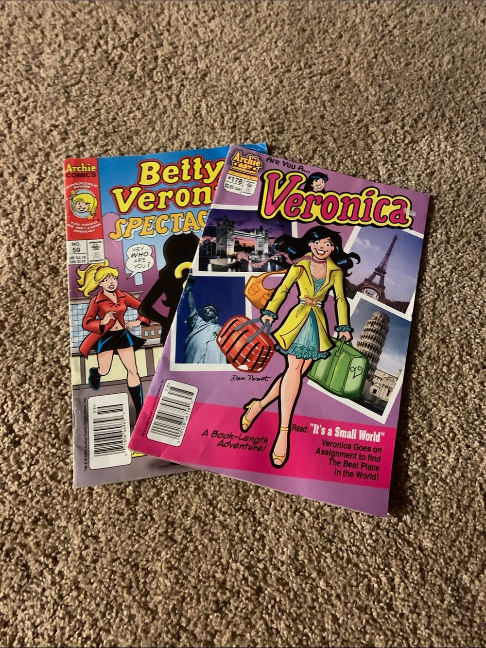 Veronica Comic Book - Purple Cover